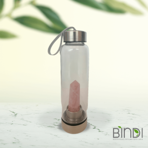 Botella de cuarzo obelisco